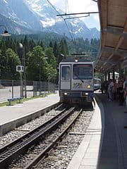 The Bavarian Zugspitze railway
