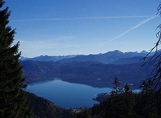 Bavaria's largest lakes — the Walchensee
