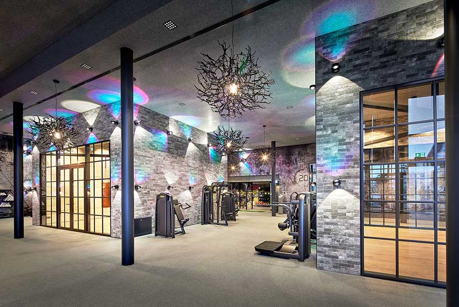 A look into the Jagdhof's new sports world of almost 1,400 m²