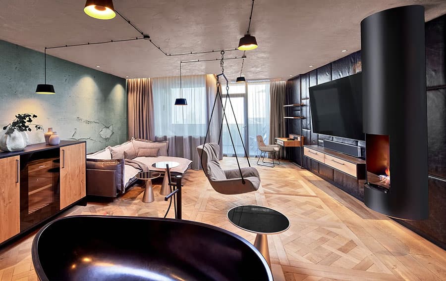 Die neuen Luxus-Suiten des Wellnesshotels Jagdhof machen einen sehr einladenden Eindruck
