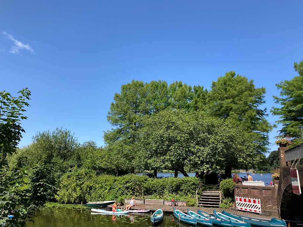 Stadtpark Hamburg Wellness & Ruderboote