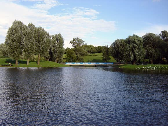 Olympic lake — wellness Munich
