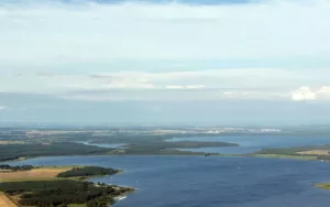 Fleesensee in der Mecklenburgischen Seenplatte